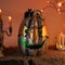 Northlight; Northlight 14" Metallic LED Jack-o'-Lanterns in Bat Mask Halloween Décor; Category:Lighted Decor; Image:3